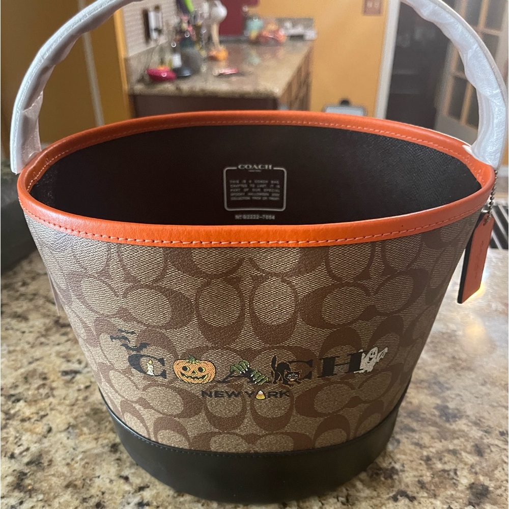 Coach Halloween Bucket